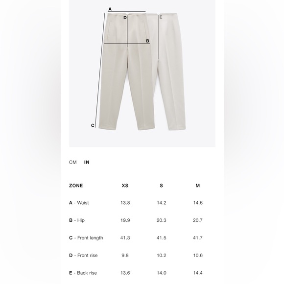 Zara NWT 2 piece set printed halter top and pants ZW Collection 2636/099 - Picture 13 of 15